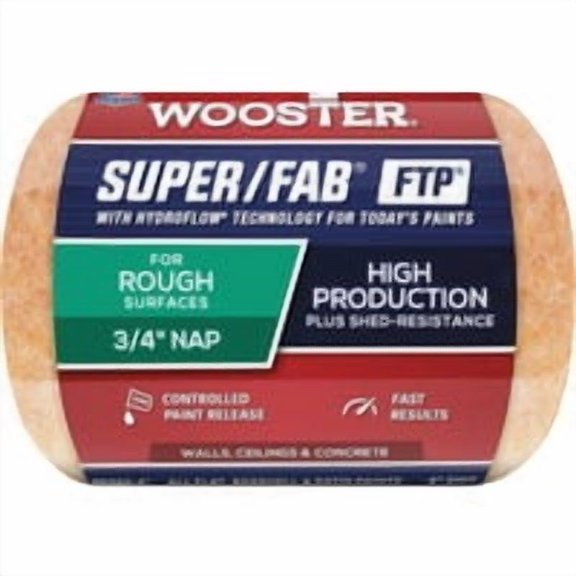 Wooster Brush Wooster Super/Fab FTP Knit Fabric Roller Cover - Pack of 9 Pro Bulk Pack