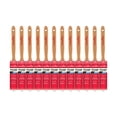 thumbnail image 1 of Wooster Genuine 1" Pro Classic Black China Bristle Flat Sash Paintbrush 12-Pack # Z1202-1-12PK, 1 of 1