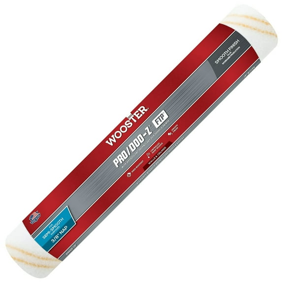 Wooster Genuine 18" Pro/Doo-Z FTP 3/8" Nap Roller Cover # RR666-18