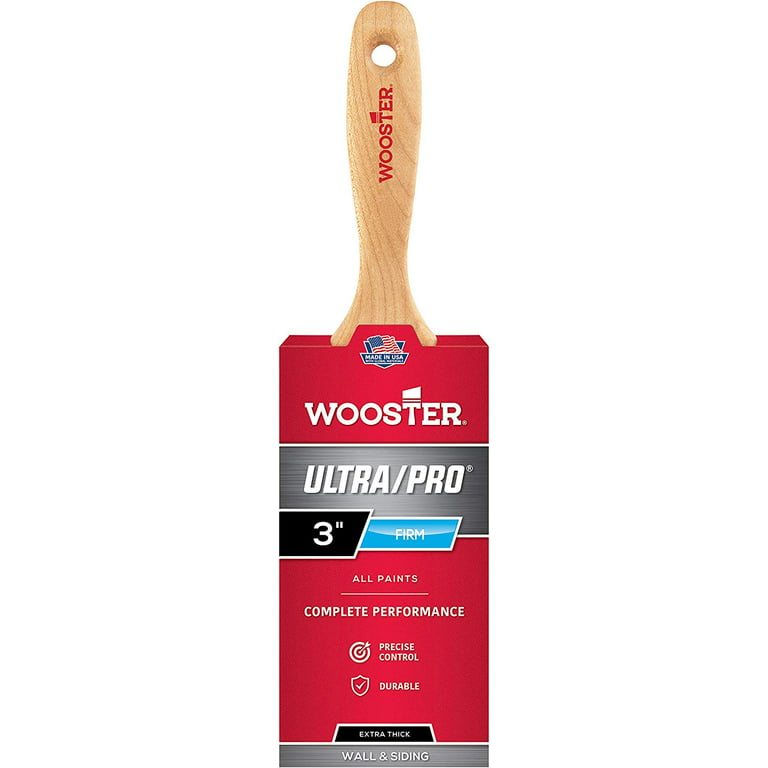 Wooster 4173-3 Ultra/Pro Firm Wall Paint Brush, 3