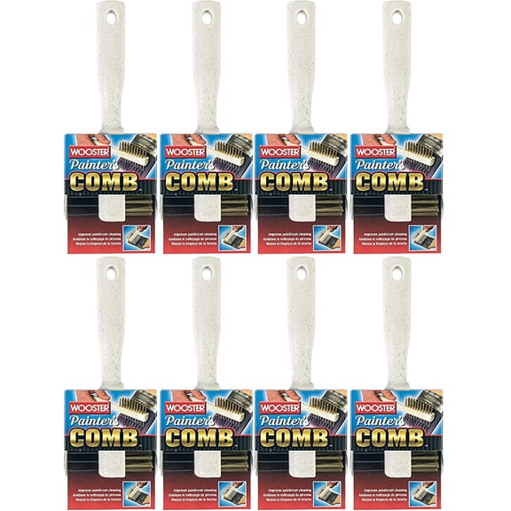Wooster Genuine Painter's Comb Wire Brush 8-Pack, 1832-8PK