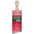 thumbnail image 1 of Wooster Genuine 2" Gold Edge Short Handle Angle Paintbrush - 5235-2, 1 of 3