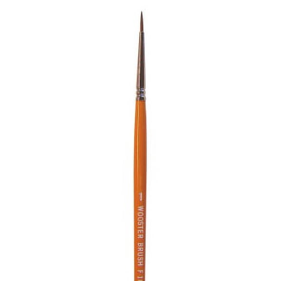 #1 Artist Soft, Red Sable Bristle, Paint Brush, Wood Handle F1627-1
