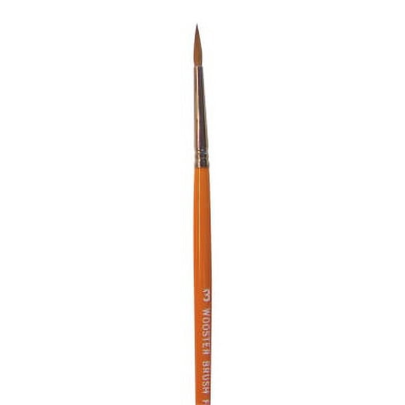 #3 Artist Soft, Red Sable Bristle, Paint Brush, Wood Handle F1627-3