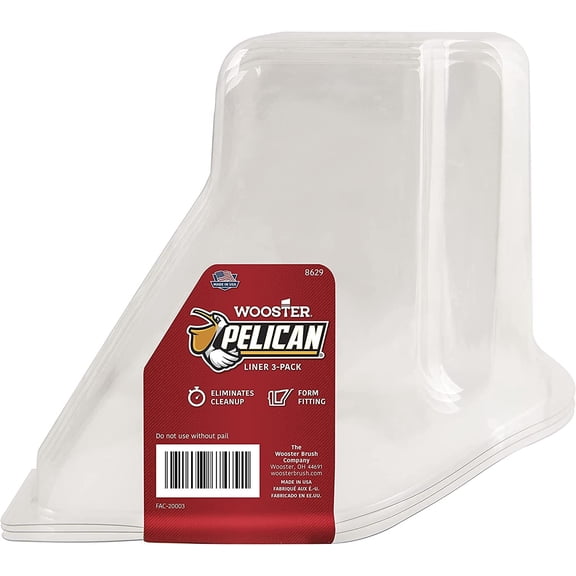Wooster Brush 8629 Pelican Liner 3-Pack