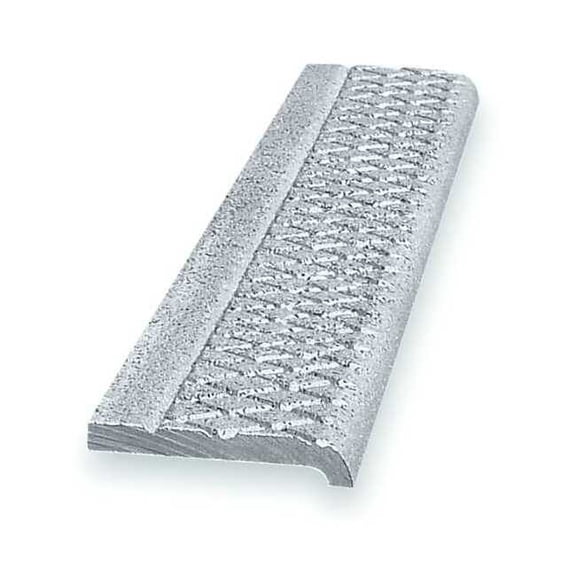 Wooster Products Stair Nosing,Gray,60in W, Cast Alum, AG101.4-5 AG101.4-5