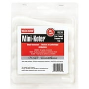 Wooster R230-6 6 x 0.5 in. Mini-Koter Shed-Resistant Woven Roller, Pack of 10
