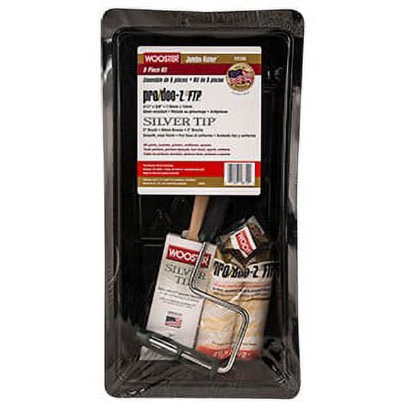 Wooster RR396-4 1/2 Jumbo Koter Pro/Doo-Z FTP Silver Tip Kit
