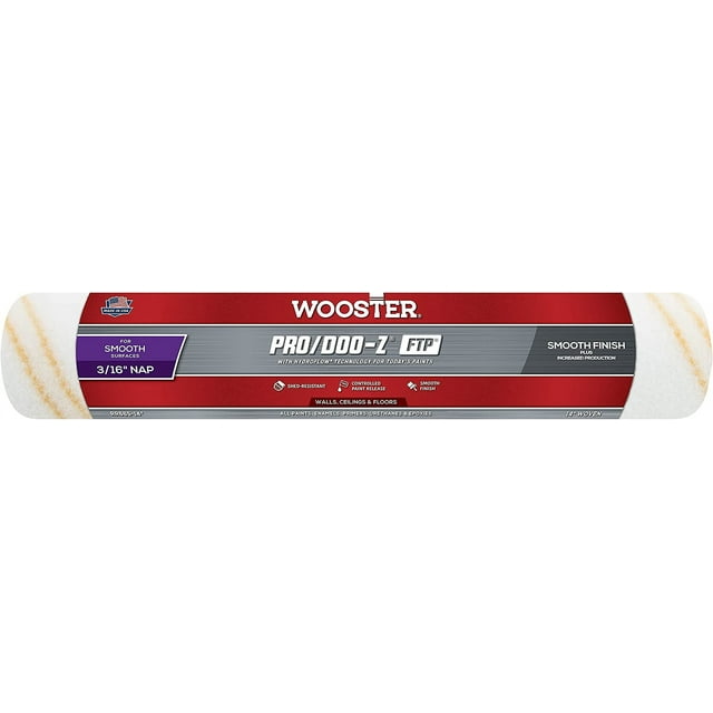 Wooster RR665 14" Pro/Doo-Z FTP 3/16" Nap Roller Cover