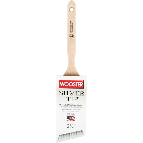 Wooster SILVER TIP 2-1/2 In. Chisel Trim Angle Sash Paint Brush 5221-2 1/2