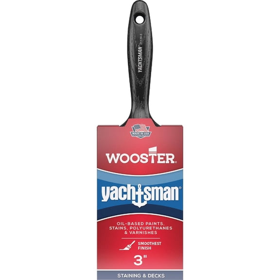 Wooster Yachtsman 3 in. W Flat Paint Brush