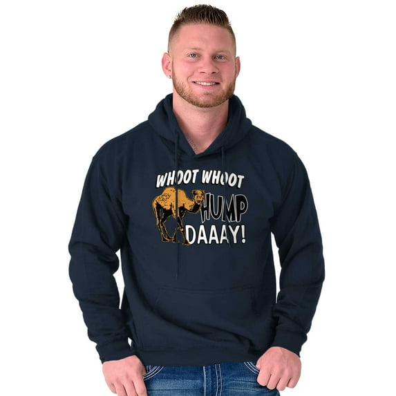 Woot Woot Hump Day Wednesday Camel Hoodie Sweatshirt Women Men Brisco Brands M