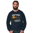 thumbnail image 1 of Woot Woot Hump Day Wednesday Camel Unisex Plus Fleece Graphic Sweatshirt Brisco Brands 2X, 1 of 5