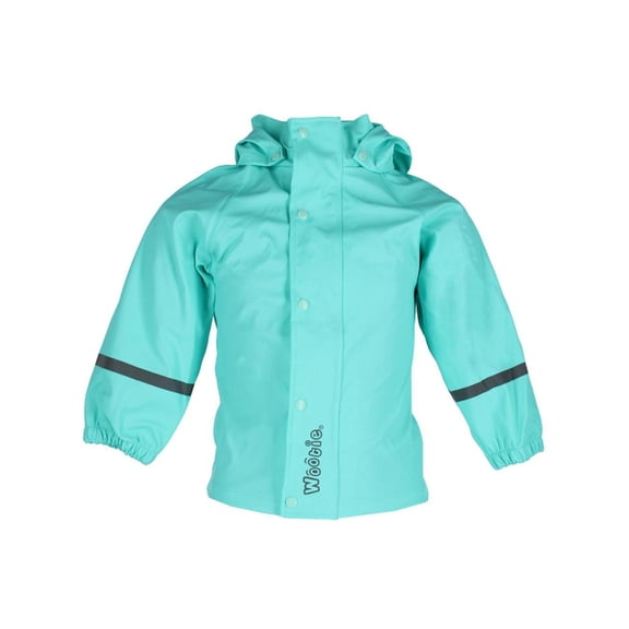 Wootie Little Girl's Solid Color Hooded Rain Coat by Wootie