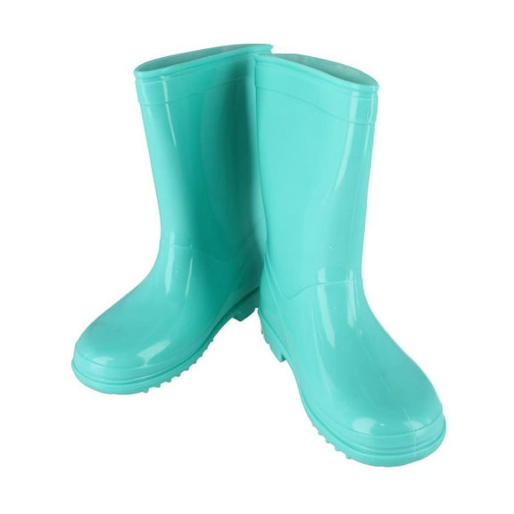Wootie Little Girl's Waterproof Solid Color Rain Boots