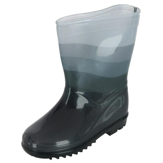 Wootie Toddler Kids' Stripe Waterproof Rain Boots