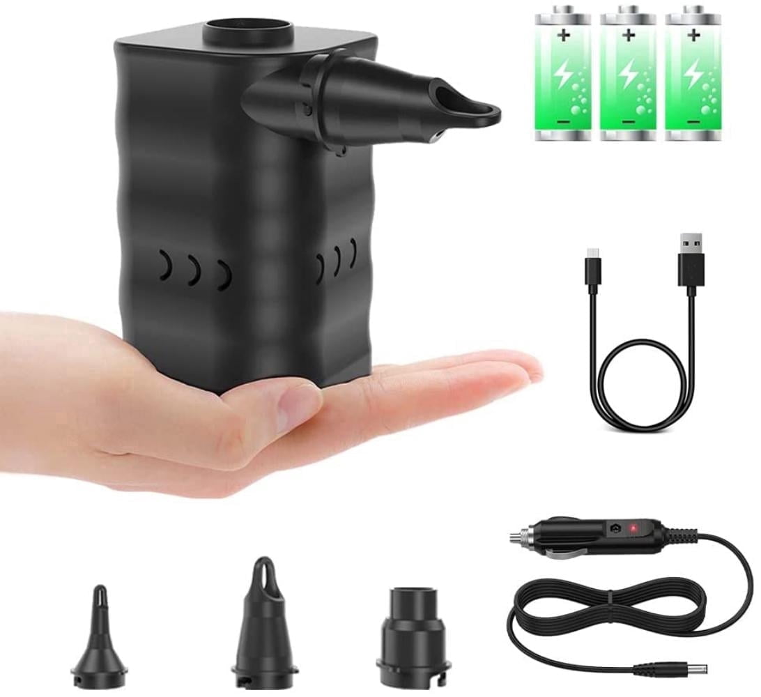 Woowind AP6 Portable Electric Air Pump, 6000mAh, 12V Battery Powered ...