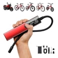 thumbnail image 1 of Woowind BP188 Electric Bike Tire Inflator Portable Air Compressor, Schrader Presta Dunlop Valves, 120-150 Psi, for Bicycles, 1 of 9