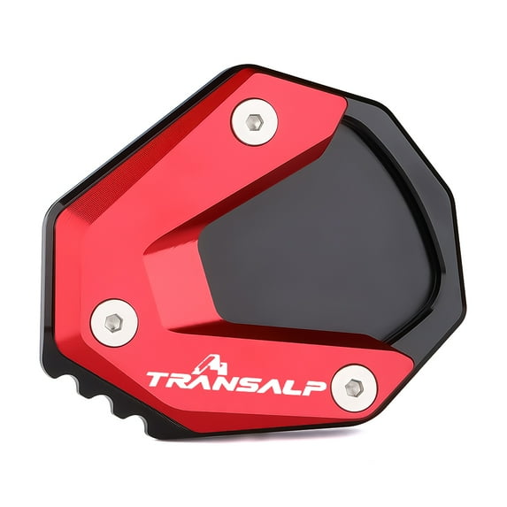 Wooxiu Motorcycle Kickstand pad Fit for Transalp XL 750 2023 2024 2025 CNC Kickstand Side Stand Enlarge Extension Pad transalp 750 Accessories