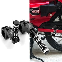 Wooxiu Pedal Folding Rear Rest Foot pegs Fit for Trail 125 / CT125 Trail 2021-2025 Motorcycle Passenger Pegs Accessories