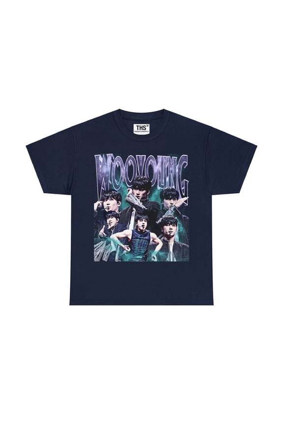 Wooyoung Ateez Graphic T-Shirt for Ateez Fans Atiny