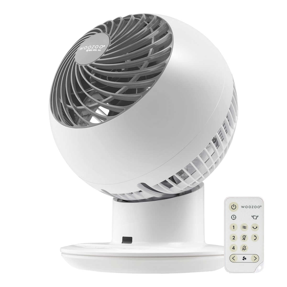 Woozoo Vortex Fan with Multi-Oscillating, 5 Speeds, 353 Sq Ft Coverage