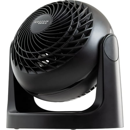 IRIS WOOZOO Circulator Fan, 5.5" Blade, Black