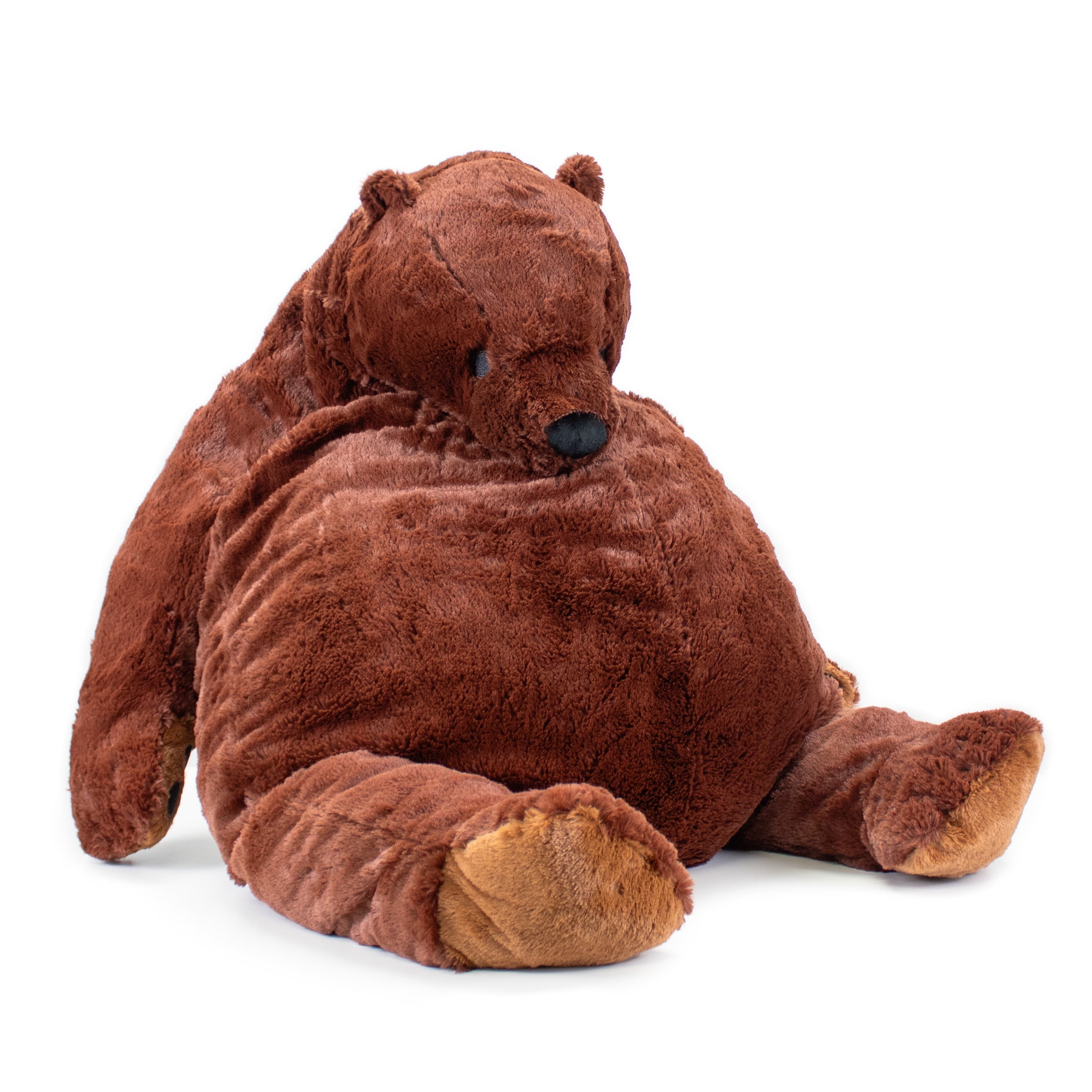 Woozy Bear Big Plush Bear Pillow with Big Belly 39.3in/100cm Super Soft