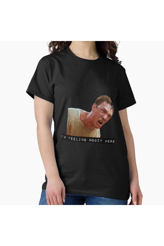 Woozy Stu Macher Funny Slasher Horror Movie Graphic H46156 Unisex T-Shirt, Up to 5XL Available