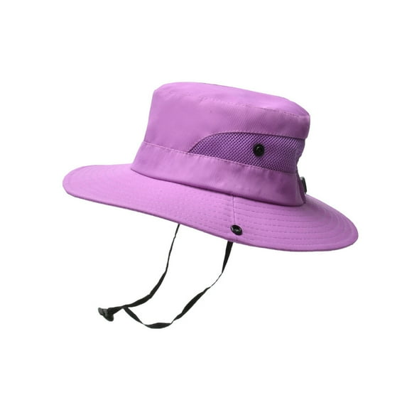 Worallymy Child Outdoor Sun Hat Horse Tail Hole Fisherman Hat Sun Protection Summer Hat