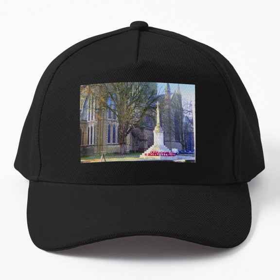 Worcester Cathedral Baseball Cap Architecture Travel Classic Hat Design