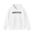 thumbnail image 1 of Worcester MA Massachusetts Hometown Moving Hoodie, Gifts, Hooded Sweatshirt, 1 of 4
