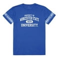 thumbnail image 1 of Worcester State University Lancers Property Football T-Shirt, Royal - Small, 1 of 1