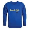 thumbnail image 1 of Worcester State University Lancers Script Crewneck Sweatshirt, Royal - 2XL, 1 of 1