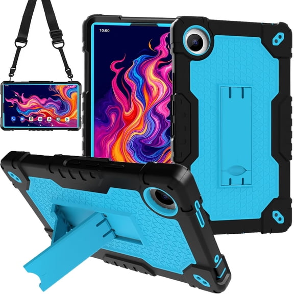 Worcoiy for TCL Tab 8 Gen 2/TCL Tab 8 NXTPAPER 5G 8.7 Inch Tablet case (Black/Blue)