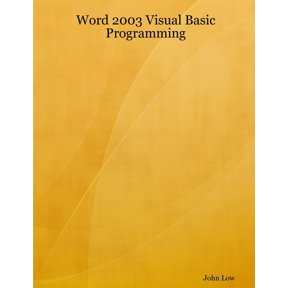Word 2003 Visual Basic Programming, (Paperback)