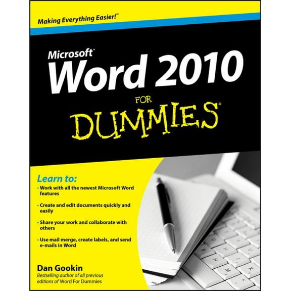 Pre-Owned Word 2010 For Dummies (Paperback) 0470487720 9780470487723