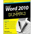 thumbnail image 1 of Pre-Owned Word 2010 For Dummies (Paperback) 0470487720 9780470487723, 1 of 1