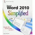 thumbnail image 1 of Pre-Owned Word 2010 Simplified (Paperback) 0470577622 9780470577622, 1 of 1