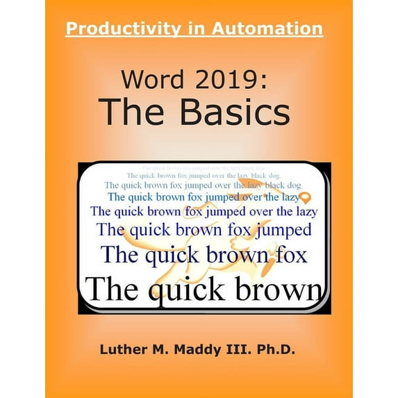 Word 2019: The Basics