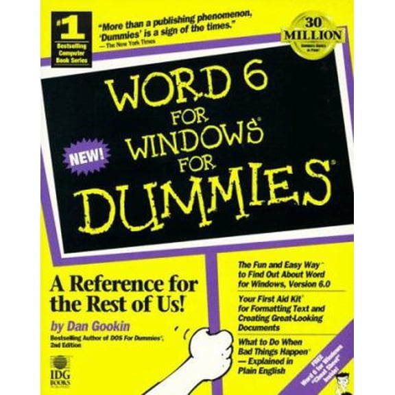 Pre-Owned Word 6 F/Windows for Dummies