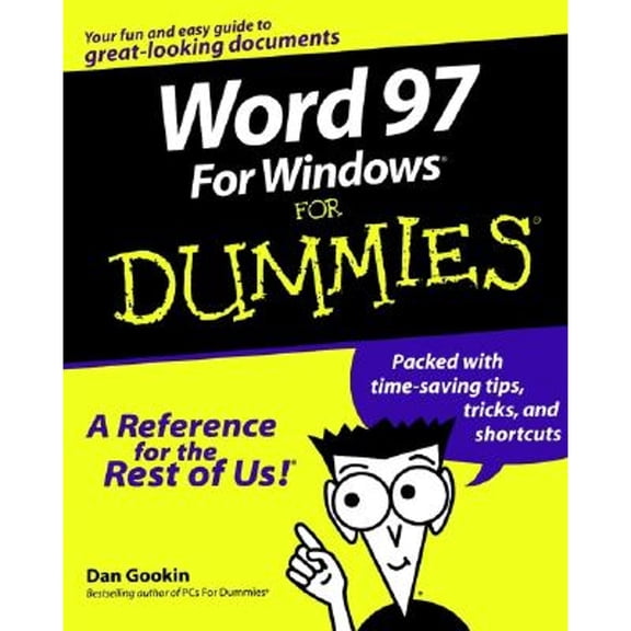 Pre-Owned Word 97 Windows for Dummies (Paperback) 076450052X 9780764500527