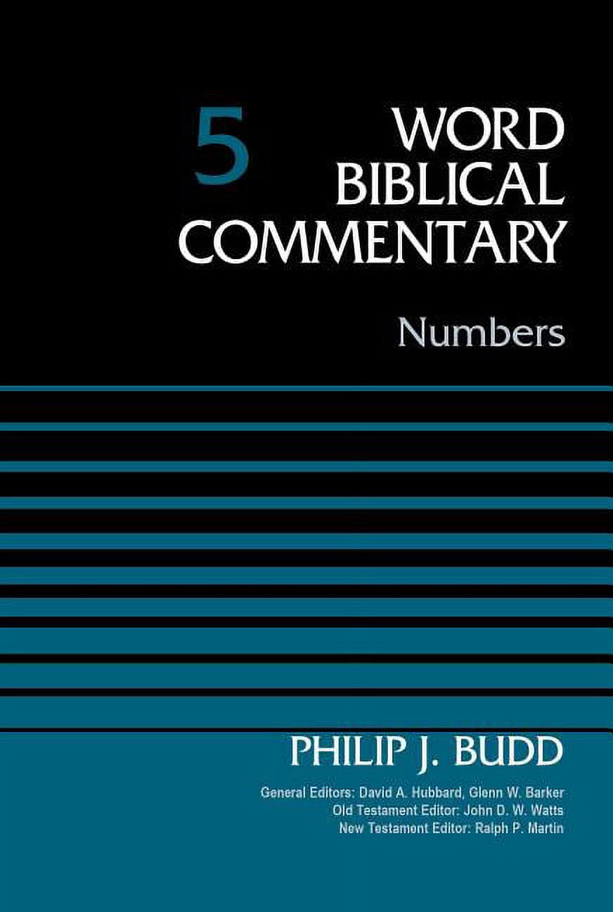 Word Biblical Commentary Numbers, Volume 5: 5, (Hardcover) - Walmart.com