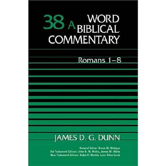 Pre-Owned Word Biblical Commentary: Volume 38A, Romans 1-8, 9780849902376, 0849902371, Hardcover, ASIN: 0849902371 edition