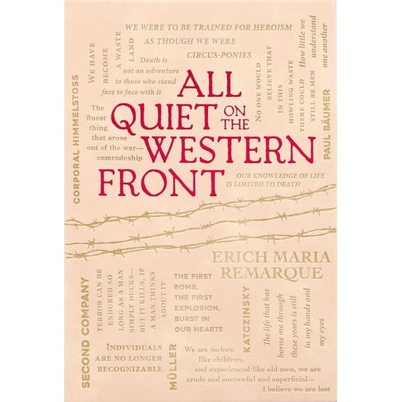 Word Cloud Classics All Quiet on the Western Front, (Paperback)