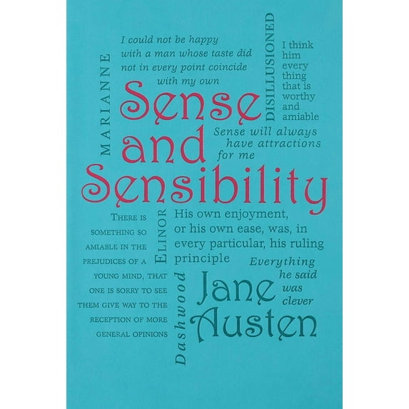 Word Cloud Classics Sense and Sensibility, (Paperback)