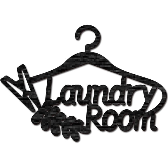 Word Cutout Sign Laundry Room Laser Cut Wood Letter Sign Coat Rack Wall Decor Unfinished Wooden Signs Wall Art Basswood Hanging Sculpture Decor