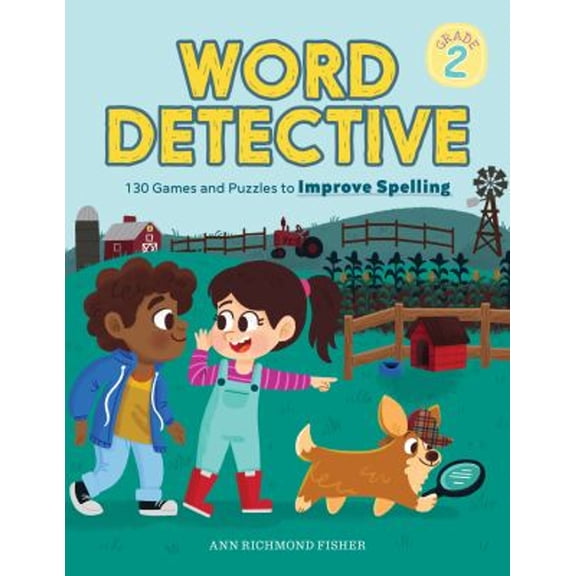 Pre-Owned Word Detective, Grade 2: 130 Games and Puzzles to Improve Spelling (Paperback) 1641529601 9781641529600