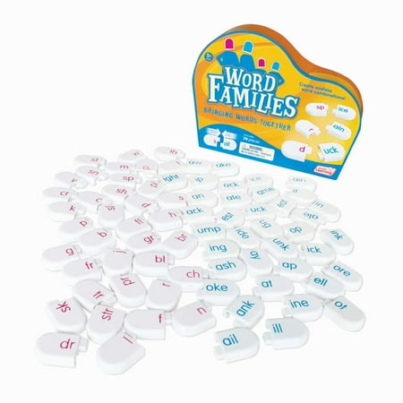 Word Families Junior Learning for Ages 5-8 Grade 2 Grade 5 Learning, Language Arts Letter Sounds, Perfect for Home School, Educational Resources