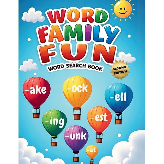 Word Family Fun Word Search Book (Second Edition): Explore Bigger Puzzles with Fun Word Family Adventures!, (Paperback)